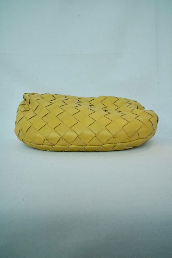 Yellow Intrecciato Mini Jodie Handbag