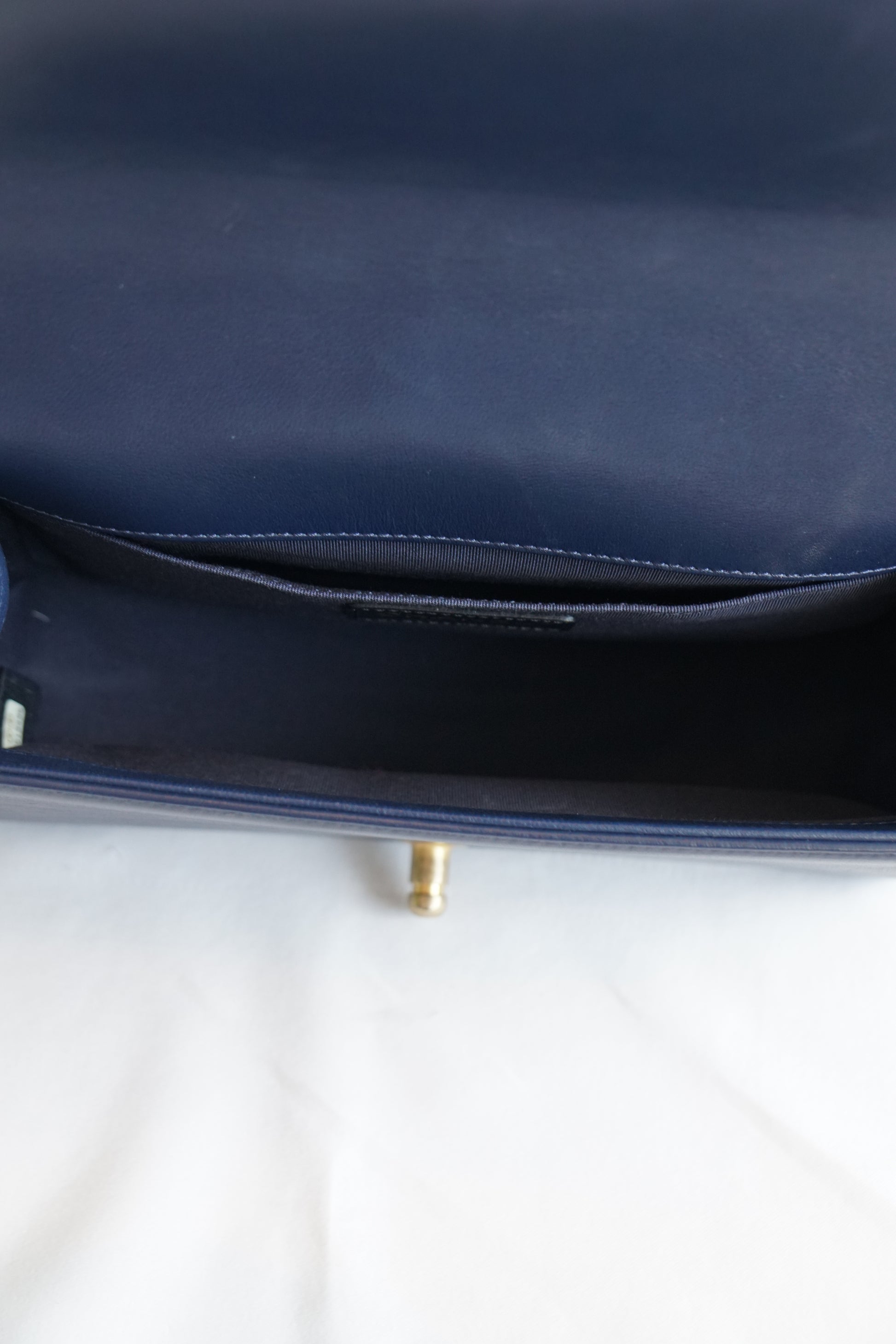 Medium Boy Leather Crossbody Bag (Calf Leather)