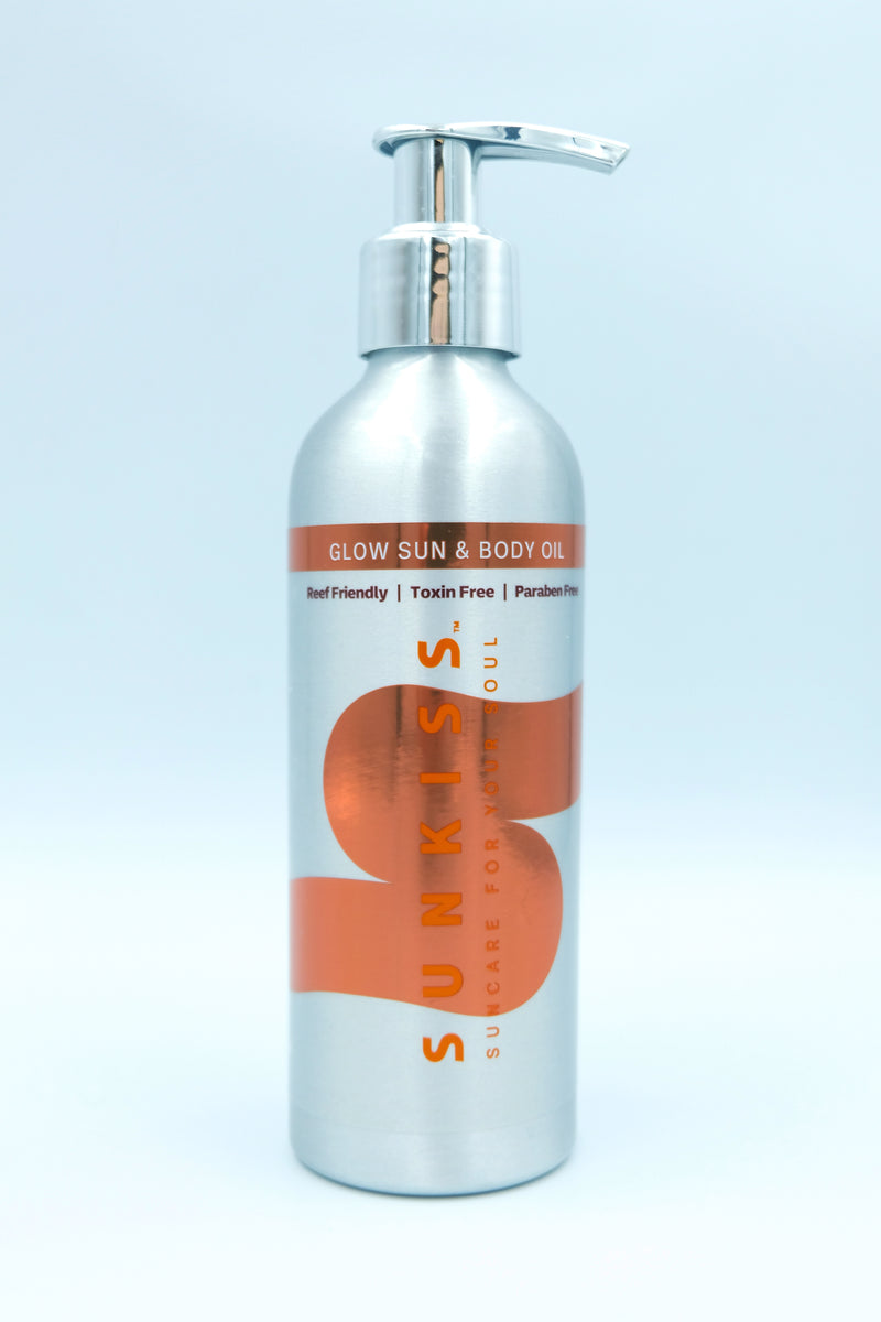SunKiss Glow Sun & Body Tanning Oil